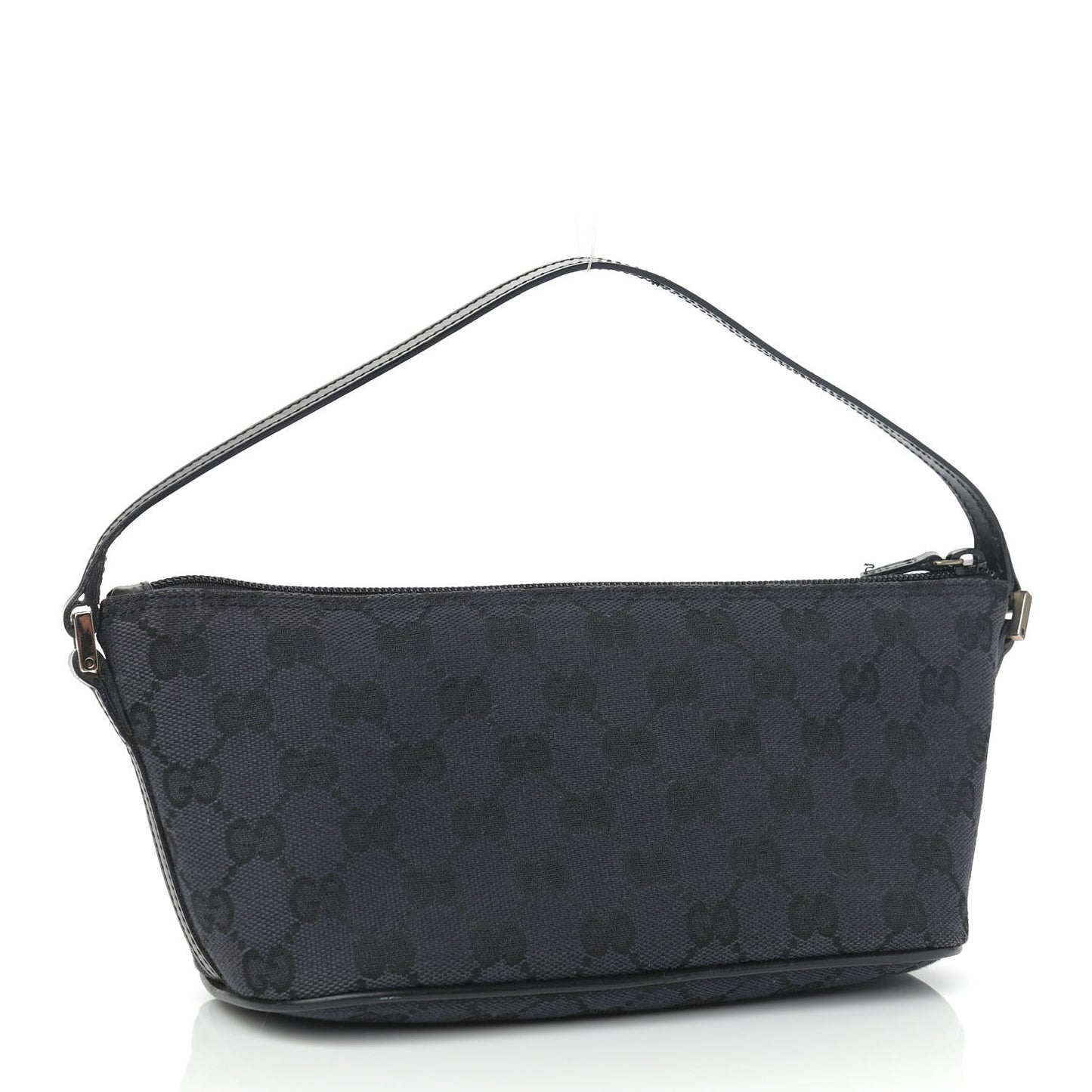 Monogram Web Boat Pochette Black