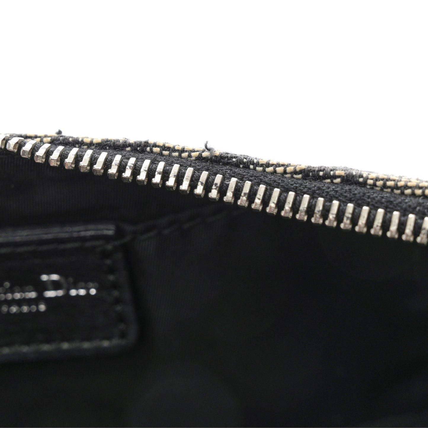 Monogram Shoulder Bag Pochette Black