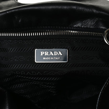Prada Soft Calf Tote Black 5 of 14