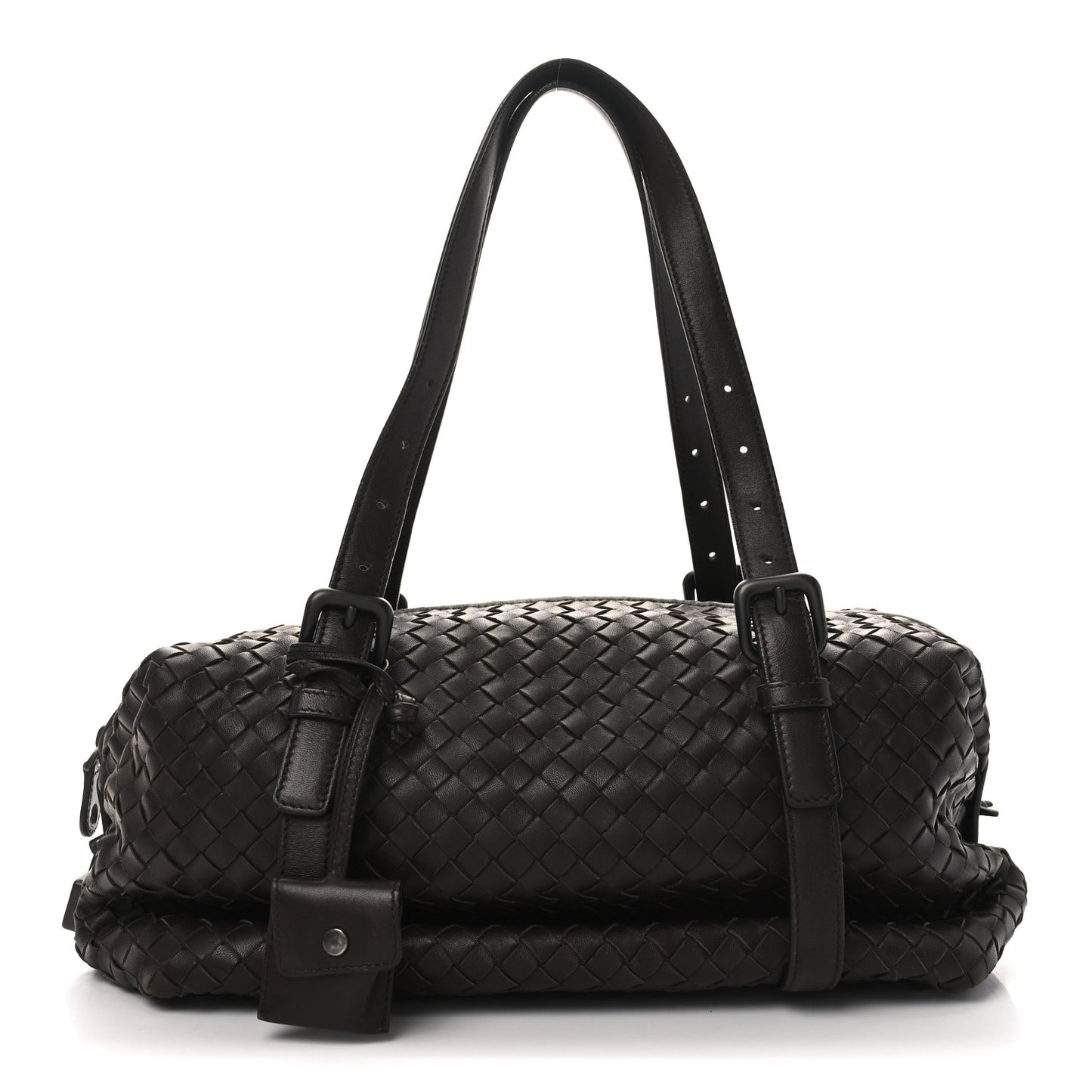 Nappa Intrecciato Montaigne Bag Ebano