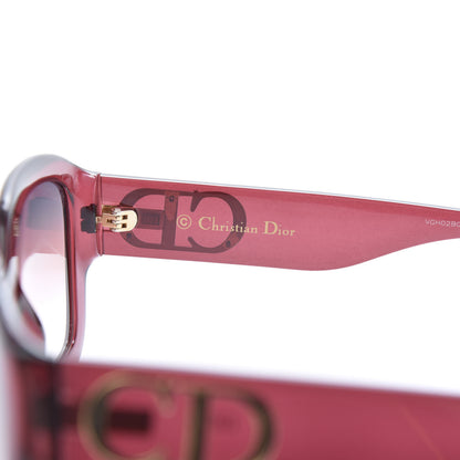 Christian Dior Dior Square Sunglasses Burgundy 6 of 7