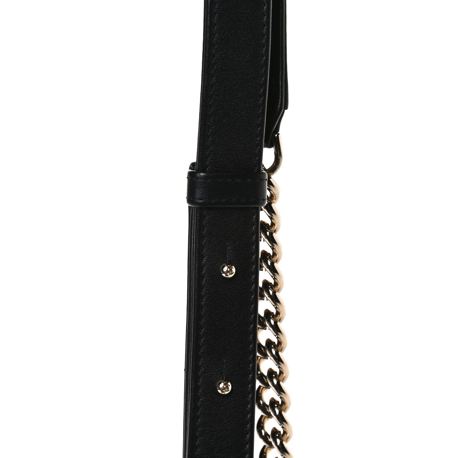 Chanel Calfskin Quilted North South Boy Flap Black 16 of 16