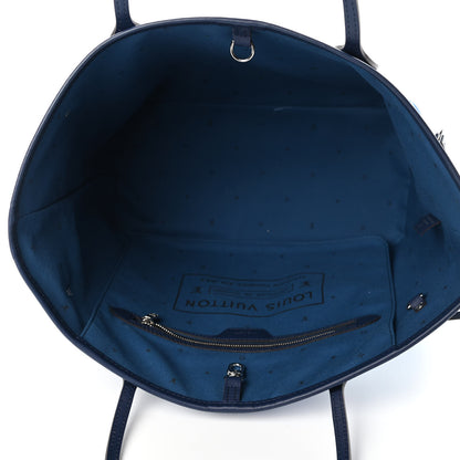 Louis Vuitton Monogram Escale Neverfull MM Blue 4 of 4