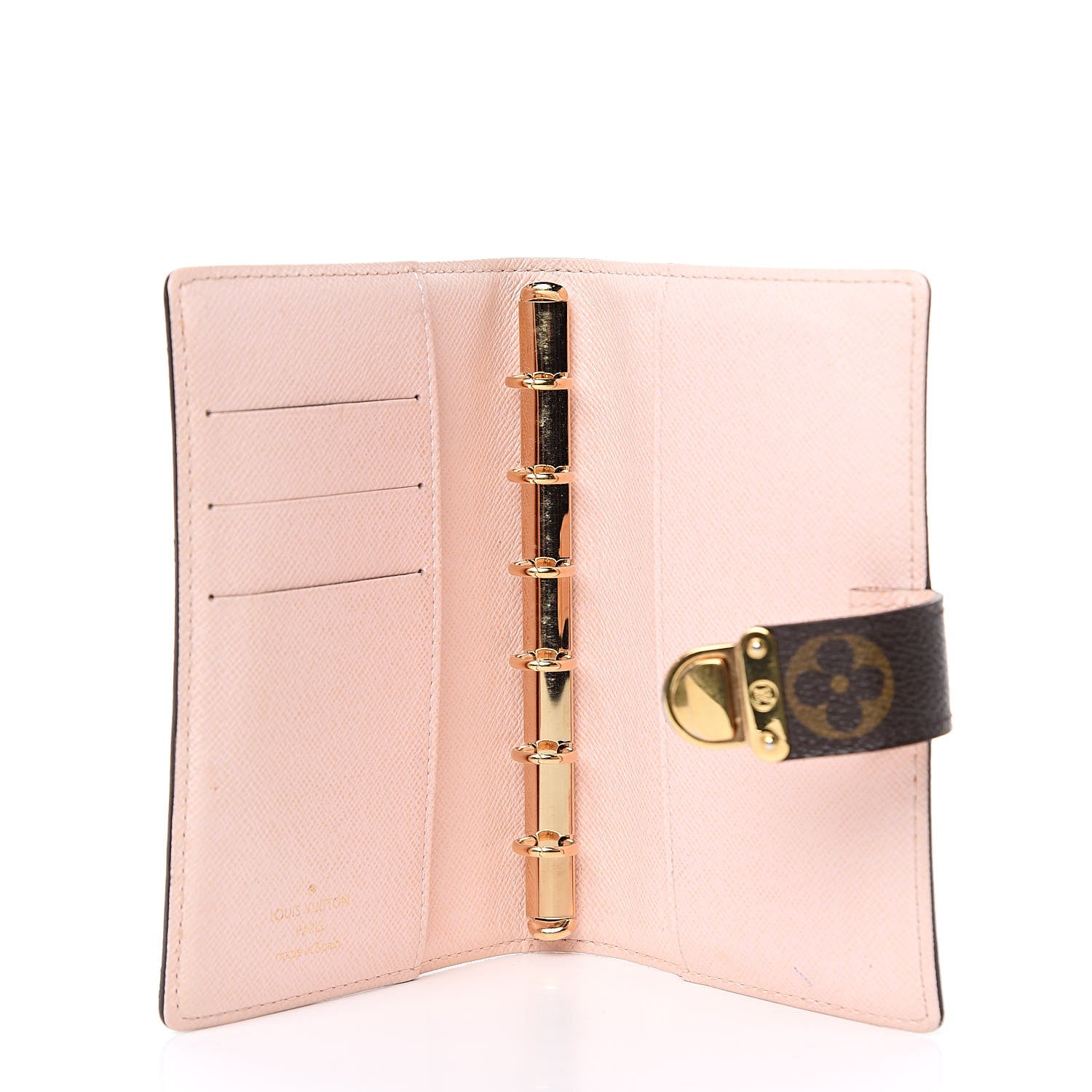 Louis Vuitton Monogram Koala Small Ring Agenda Cover Rose 5 of 7