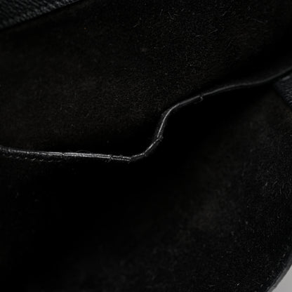 Celine Soft Grained Calfskin Medium Belt Cabas Phantom Black 11 of 15