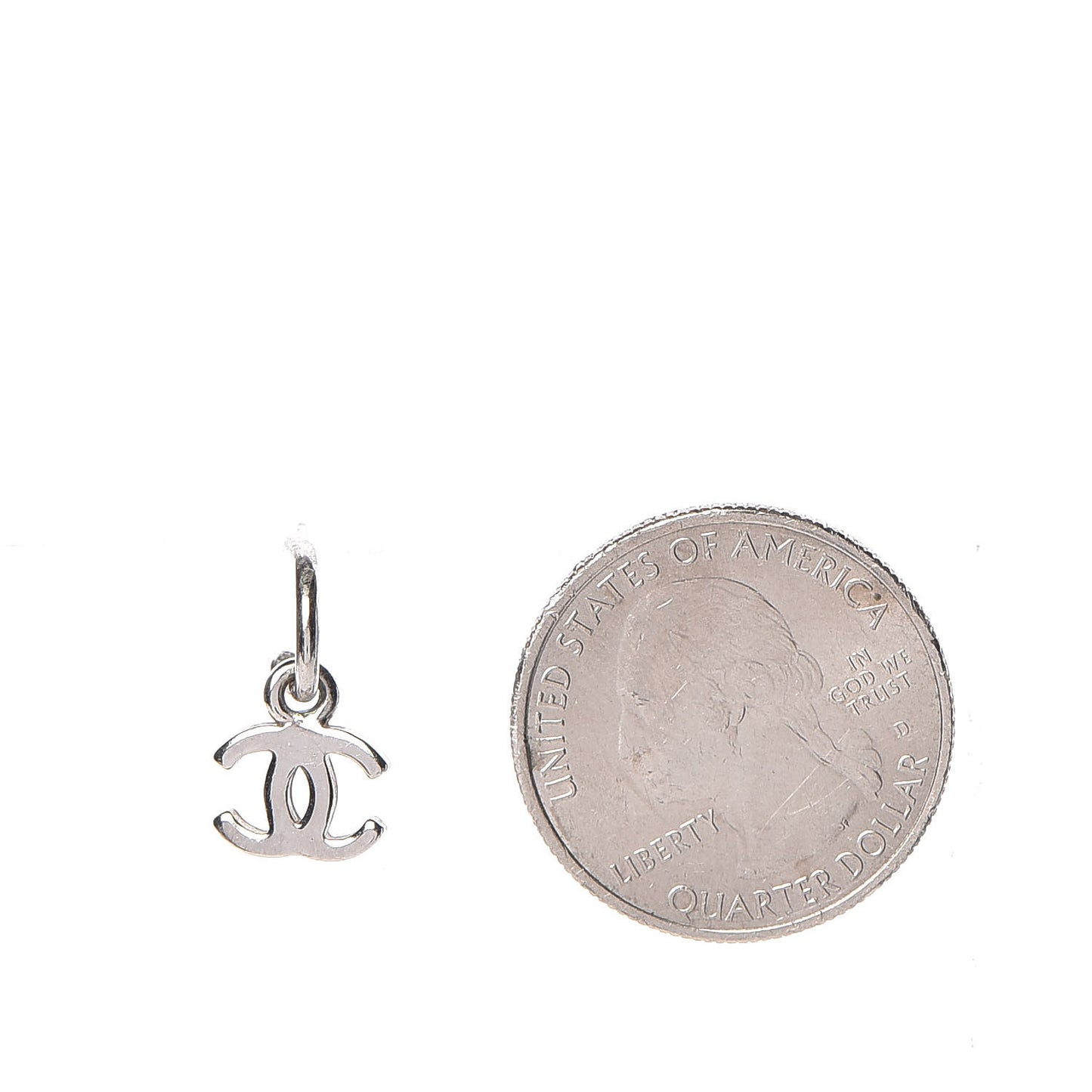 Ruthenium CC Drop Earrings Silver
