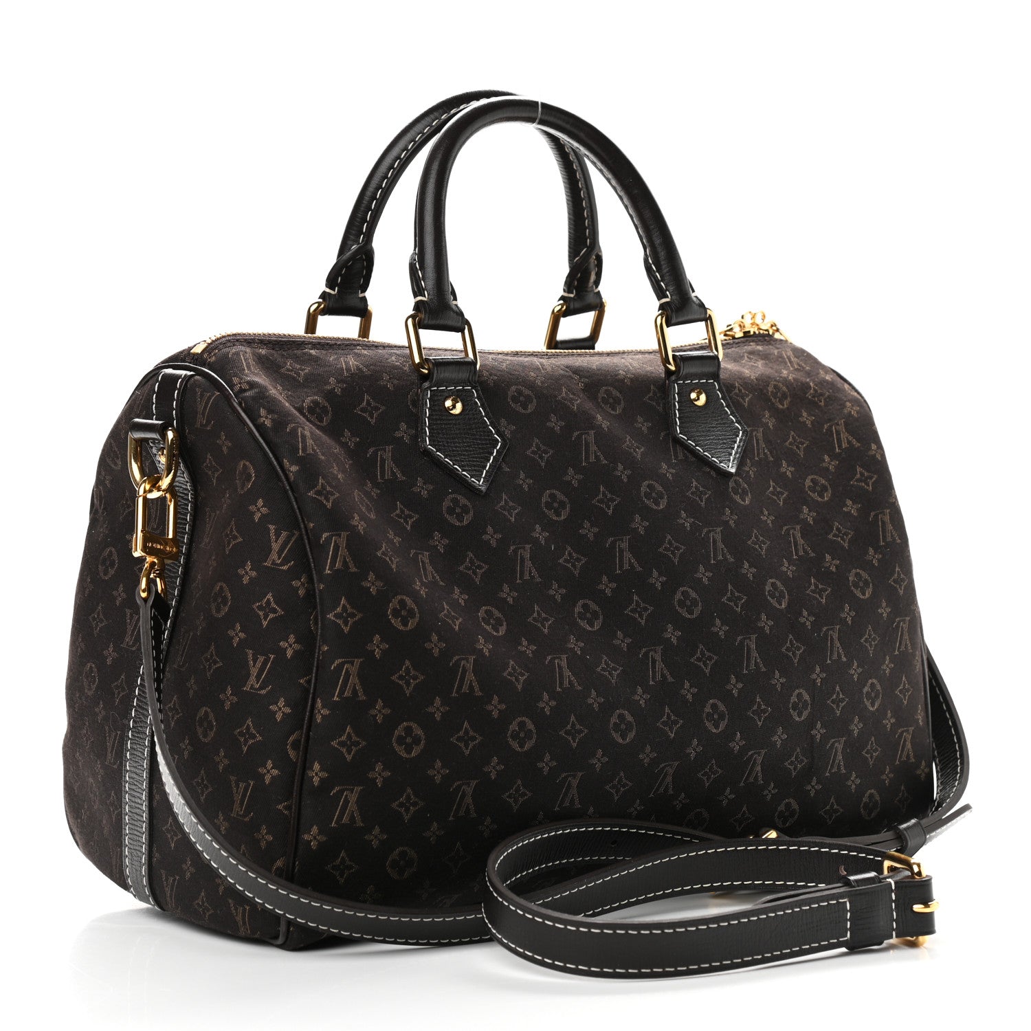 Louis Vuitton Monogram Idylle Speedy Bandouliere 30 Fusain 3 of 7