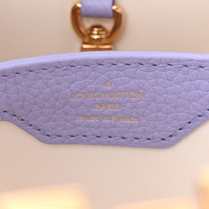 Louis Vuitton Taurillon Kintsugi Capucines BB Iris 6 of 10