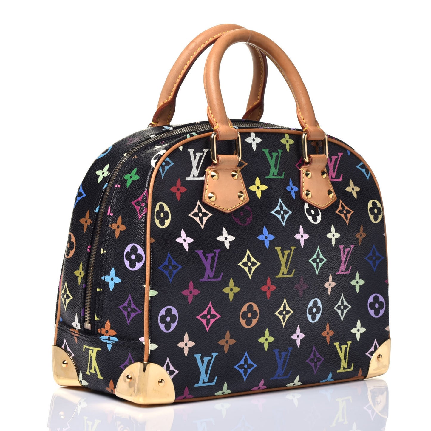 Monogram Multicolor Trouville Black