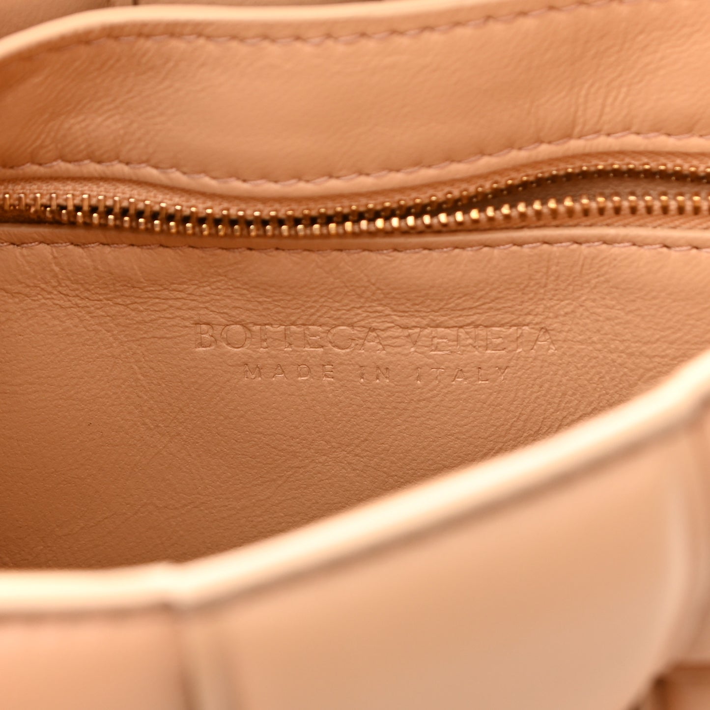 Lambskin Maxi Intreccio Padded Chain Cassette Crossbody Bag Almond