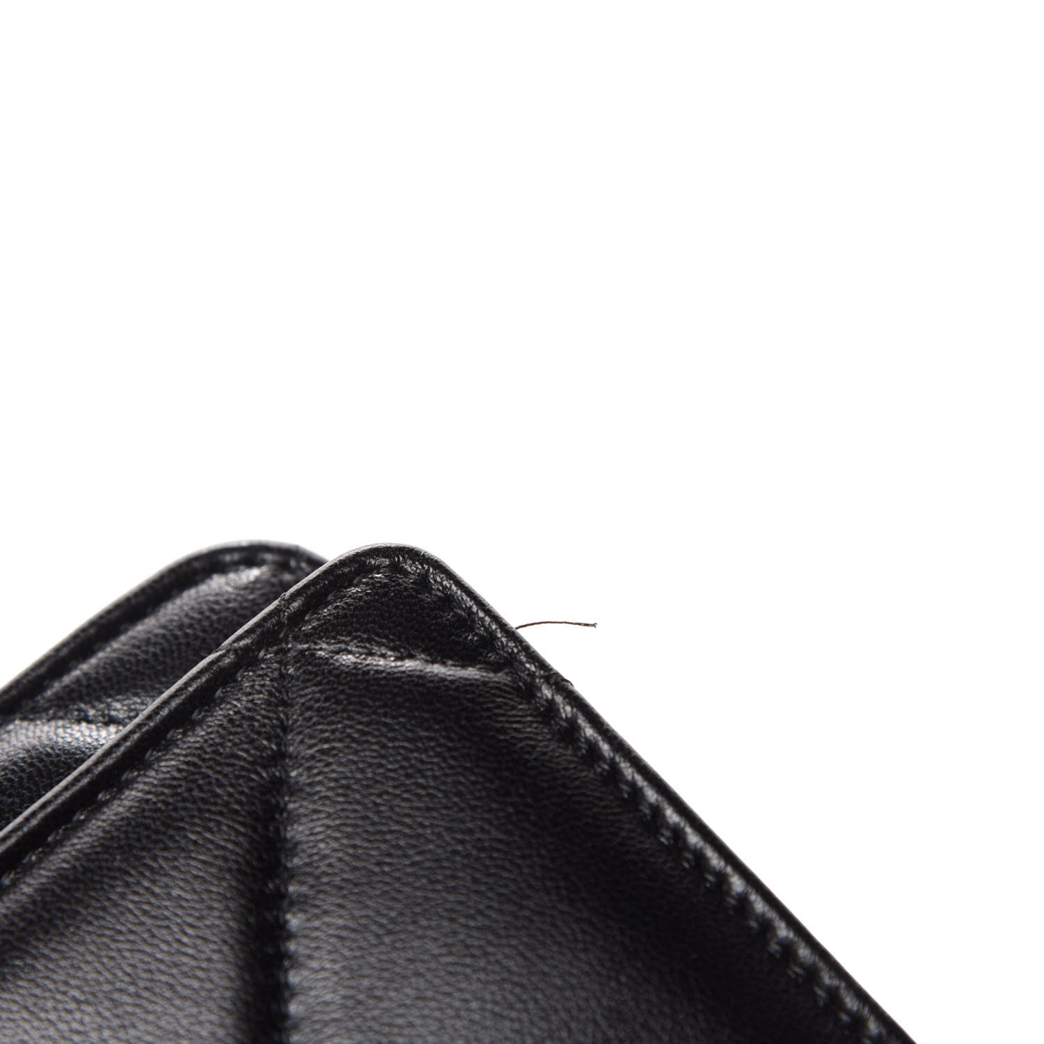 Chanel Goatskin Quilted Chanel 19 Wallet On Chain WOC Black 8 of 14