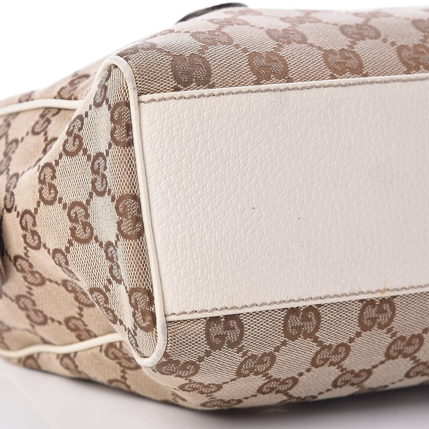Monogram Small Charmy Boston White