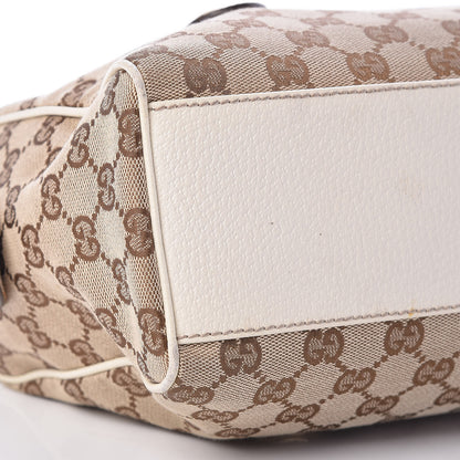 Gucci Monogram Small Charmy Boston White 9 of 10