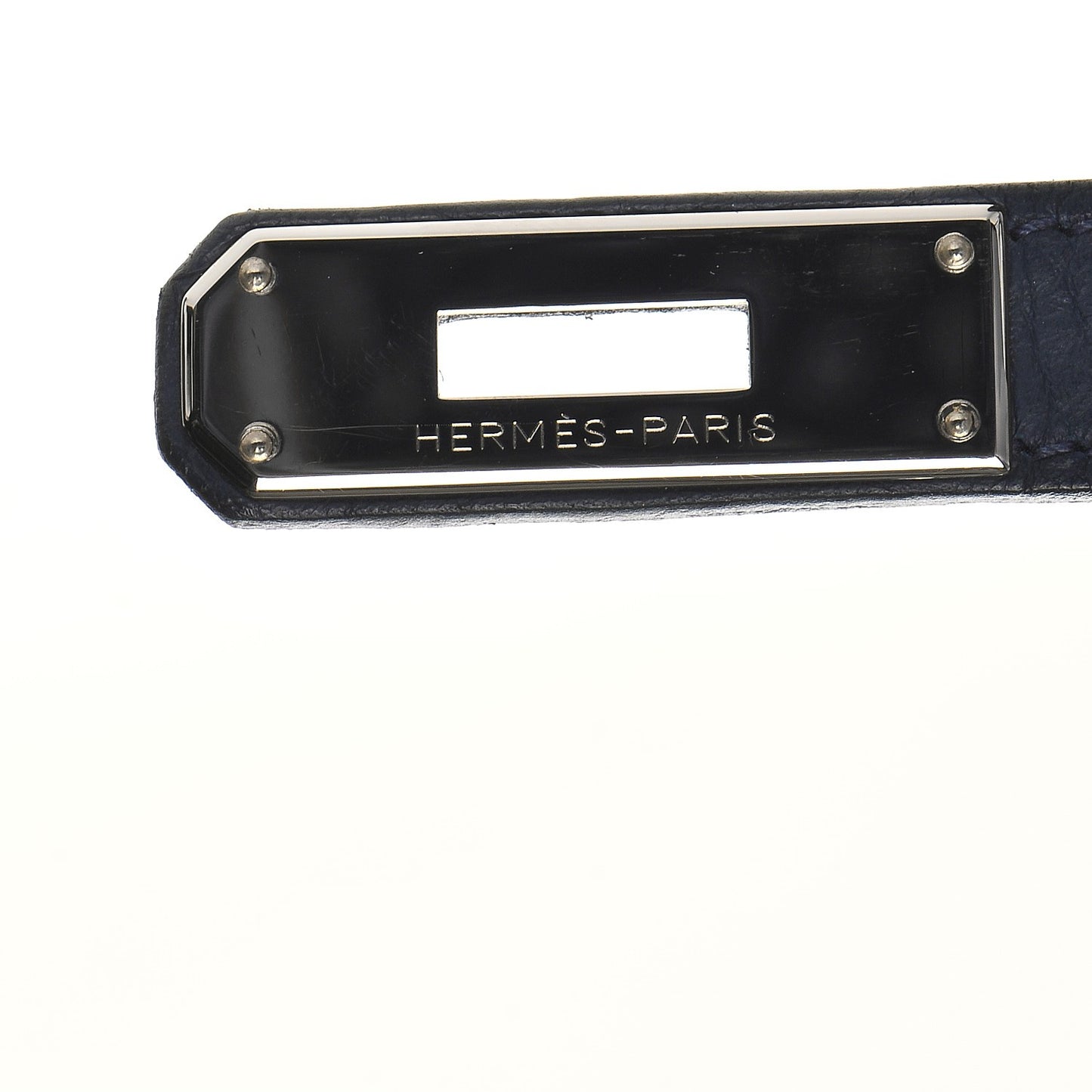 Taurillon Clemence Birkin 35 Bleu Abysse