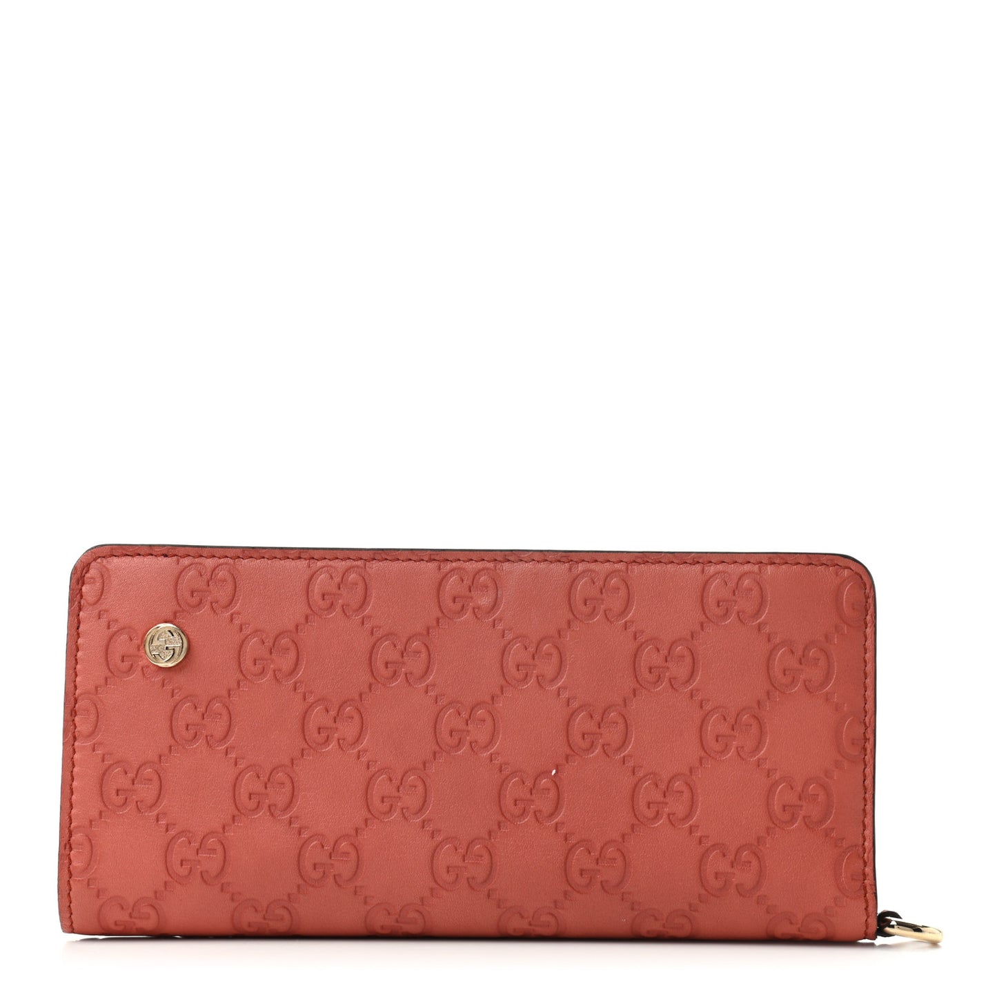 Guccissima Continental Wallet Orange
