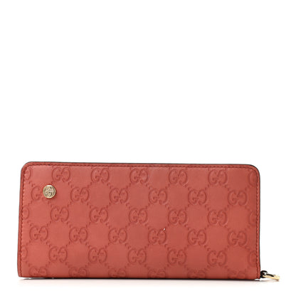 Gucci Guccissima Continental Wallet Orange 1 of 7