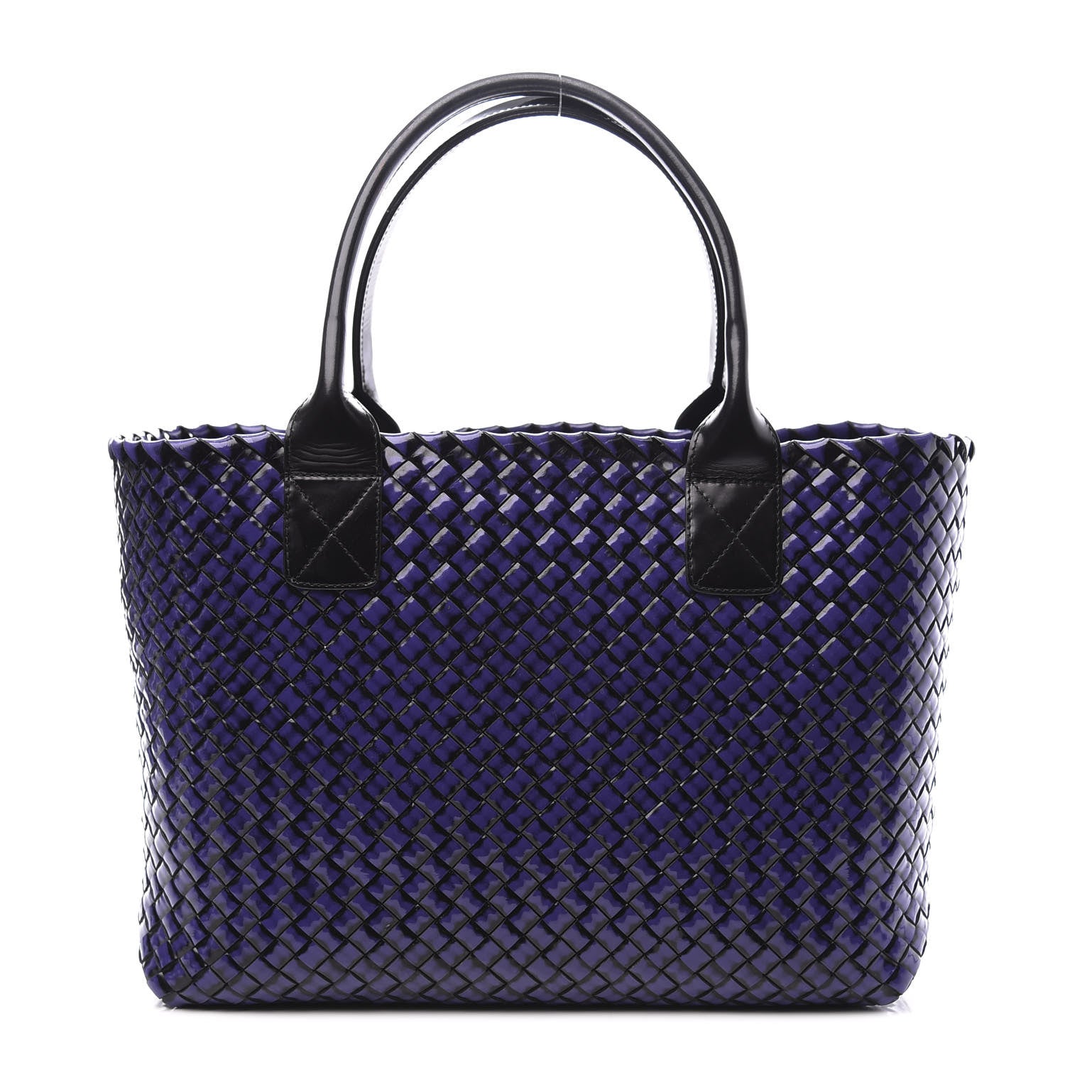 Bottega Veneta Spazzolato Intrecciato Small Cabat Anemone 1 of 11