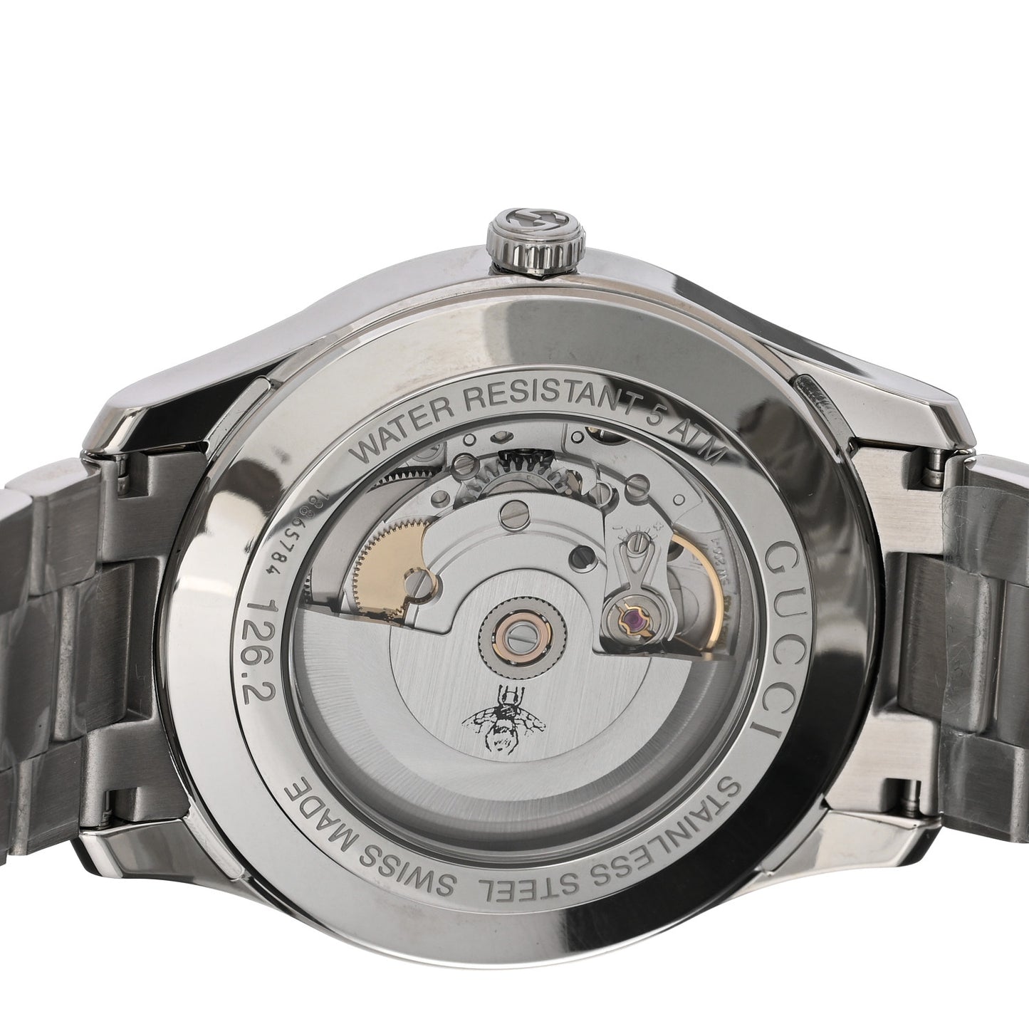 Stainless Steel 42mm Bee Automatic Watch Champagne