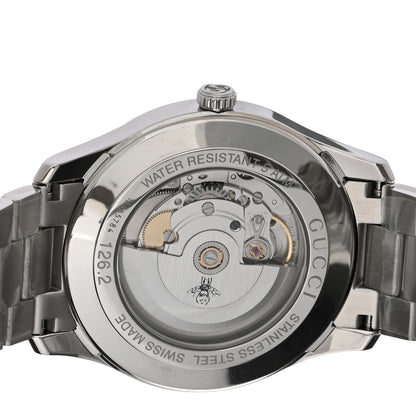 Gucci Stainless Steel 42mm Bee Automatic Watch Champagne 4 of 4