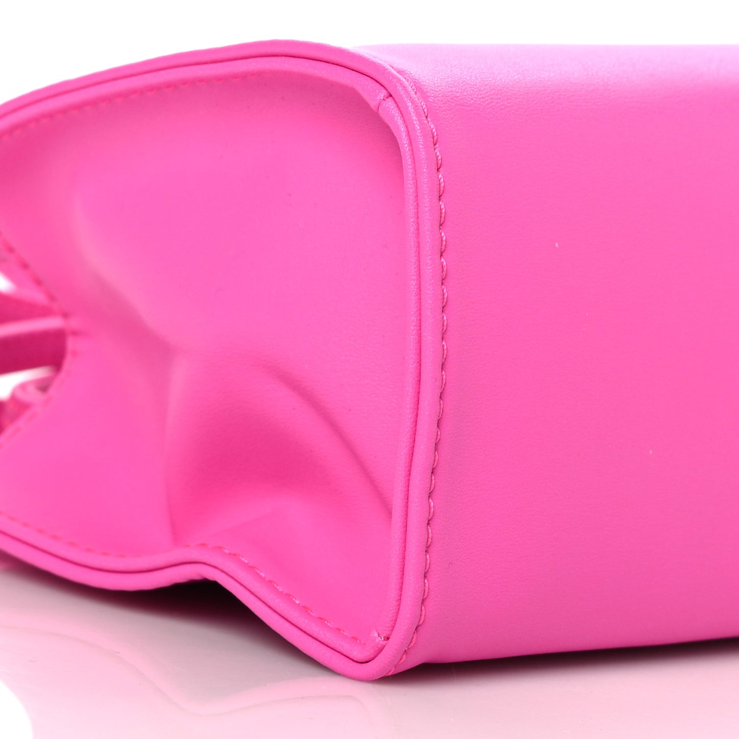 Vegan Leather Small Shopping Bag Azalea
