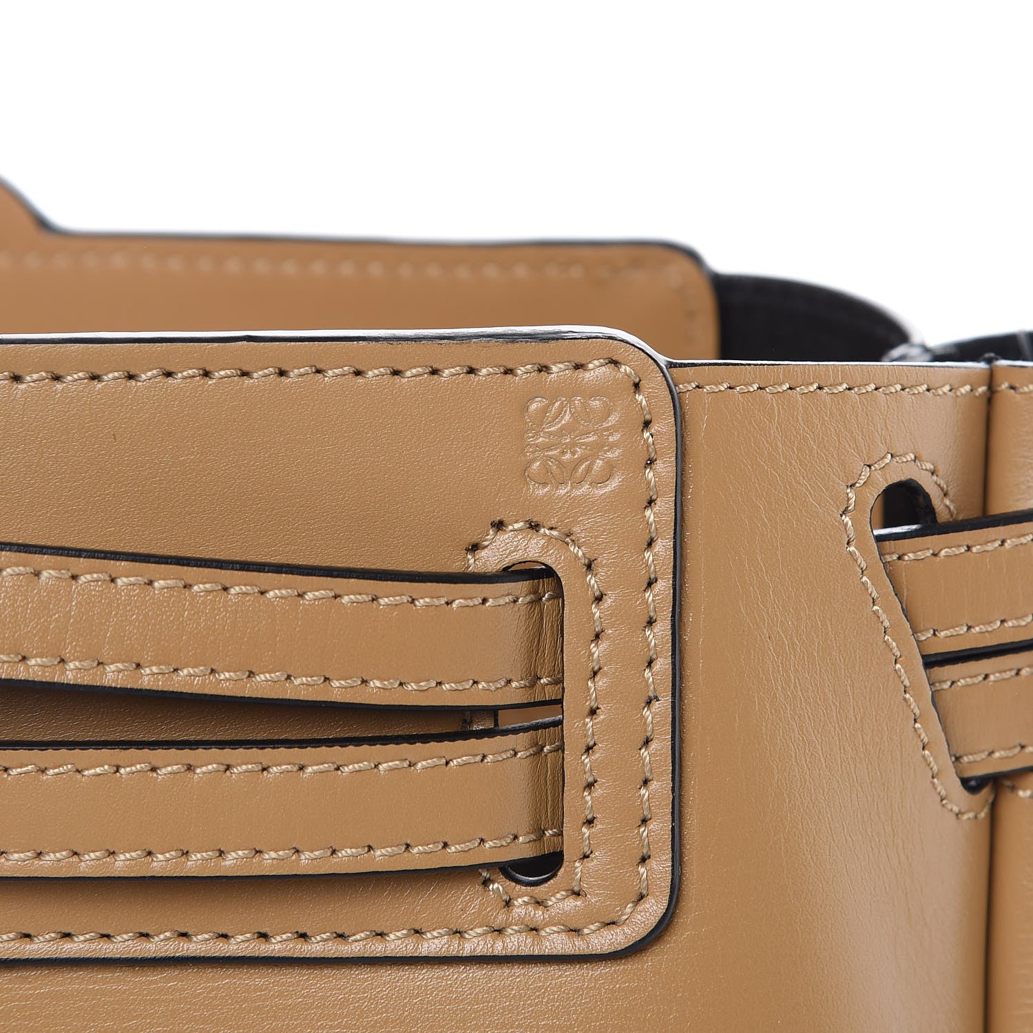 Loewe Boxcalf Mini Lazo Tote Dune 9 of 11