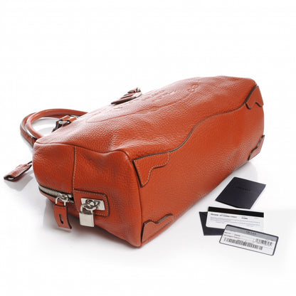 Prada Vitello Daino Bauletto Bowler Rame 4 of 10