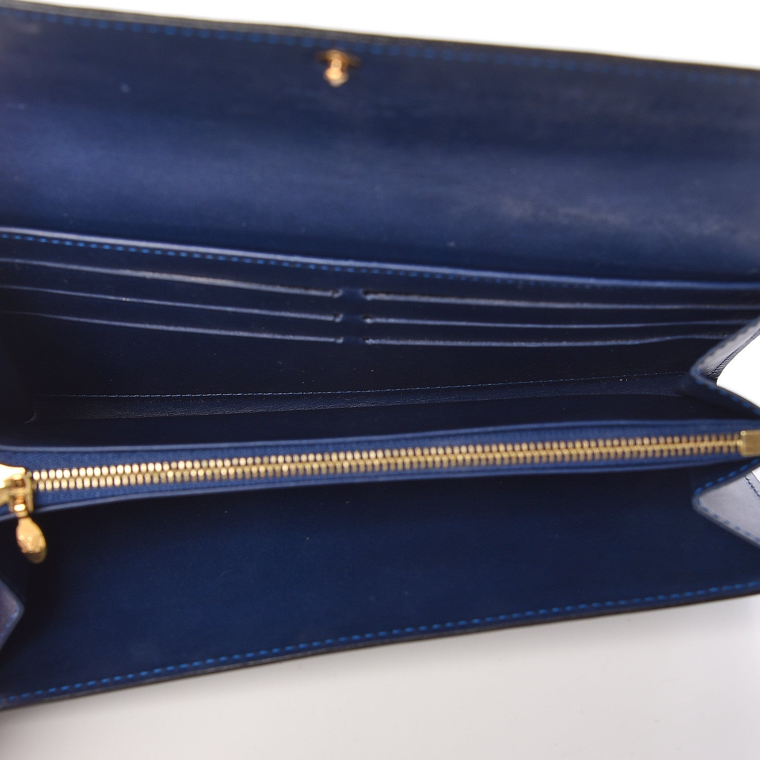 Louis Vuitton Vernis Sarah Wallet Grand Blue 5 of 11