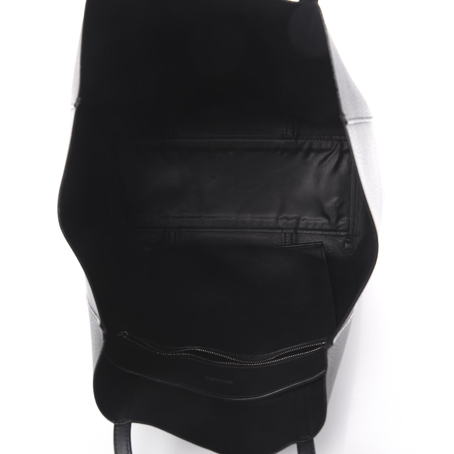 Balenciaga Pebbled Calfskin Small Everyday Tote Black 4 of 8