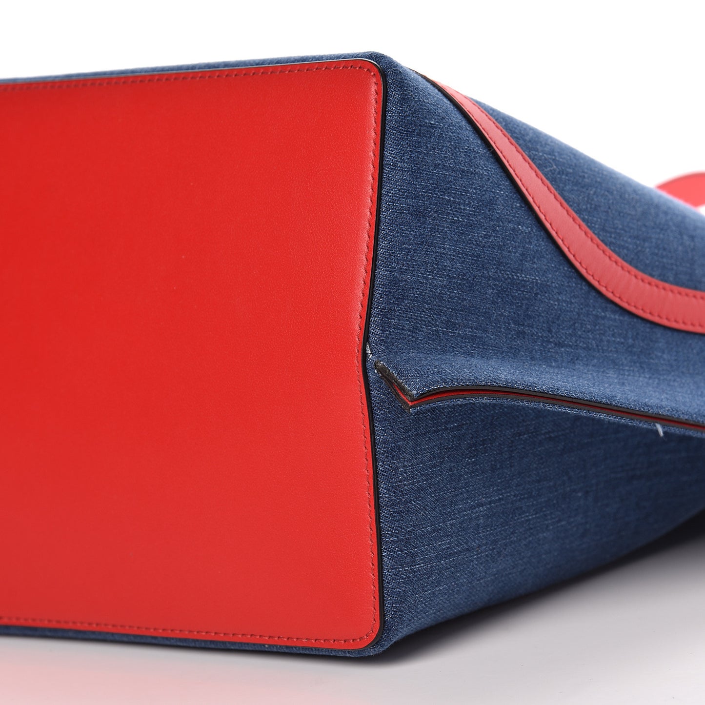Denim Large Escape Tote Blue Red
