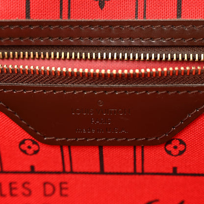 Louis Vuitton Damier Ebene Neverfull MM 6 of 15