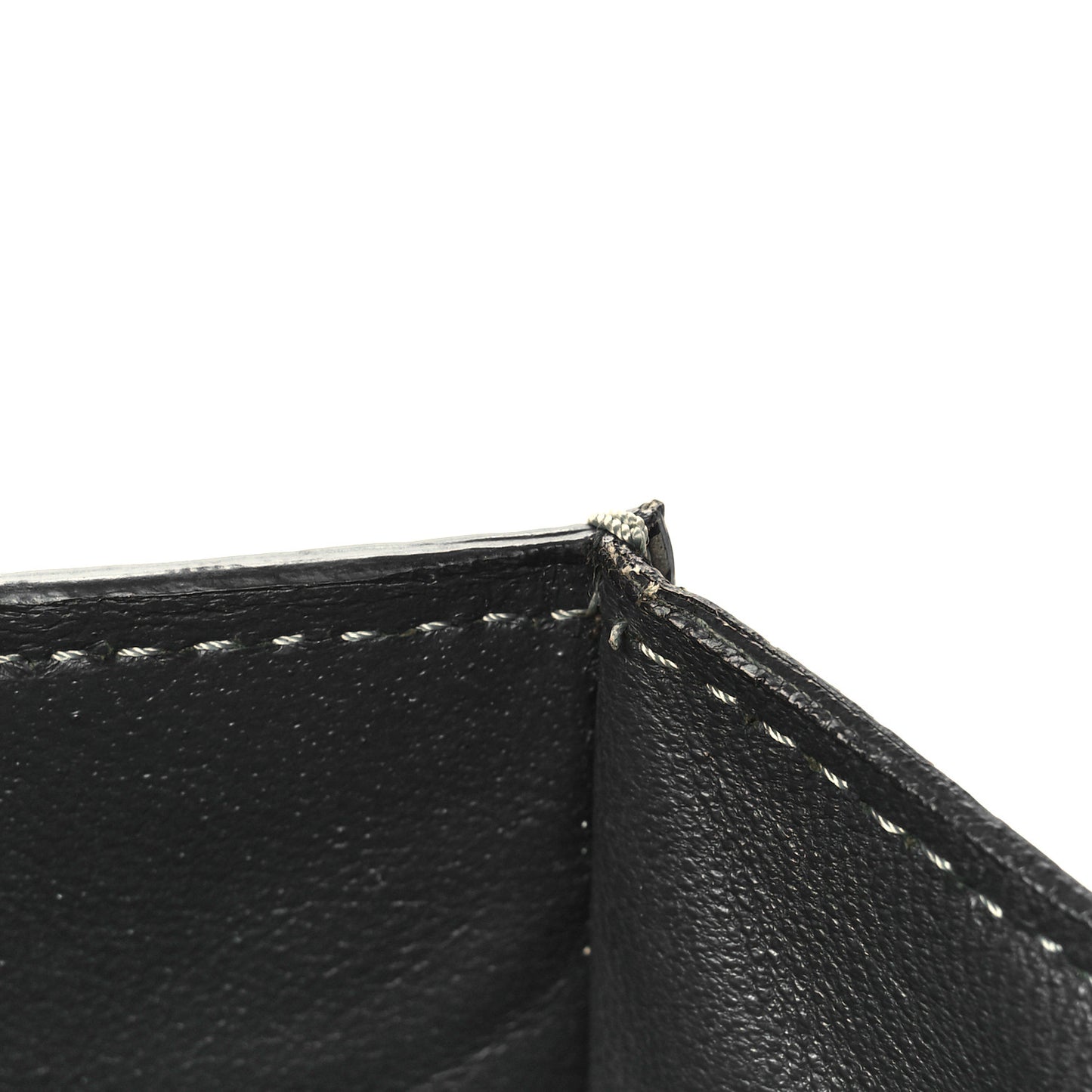 Crocodile Embossed Nubuck Medium Phantom Luggage Grey