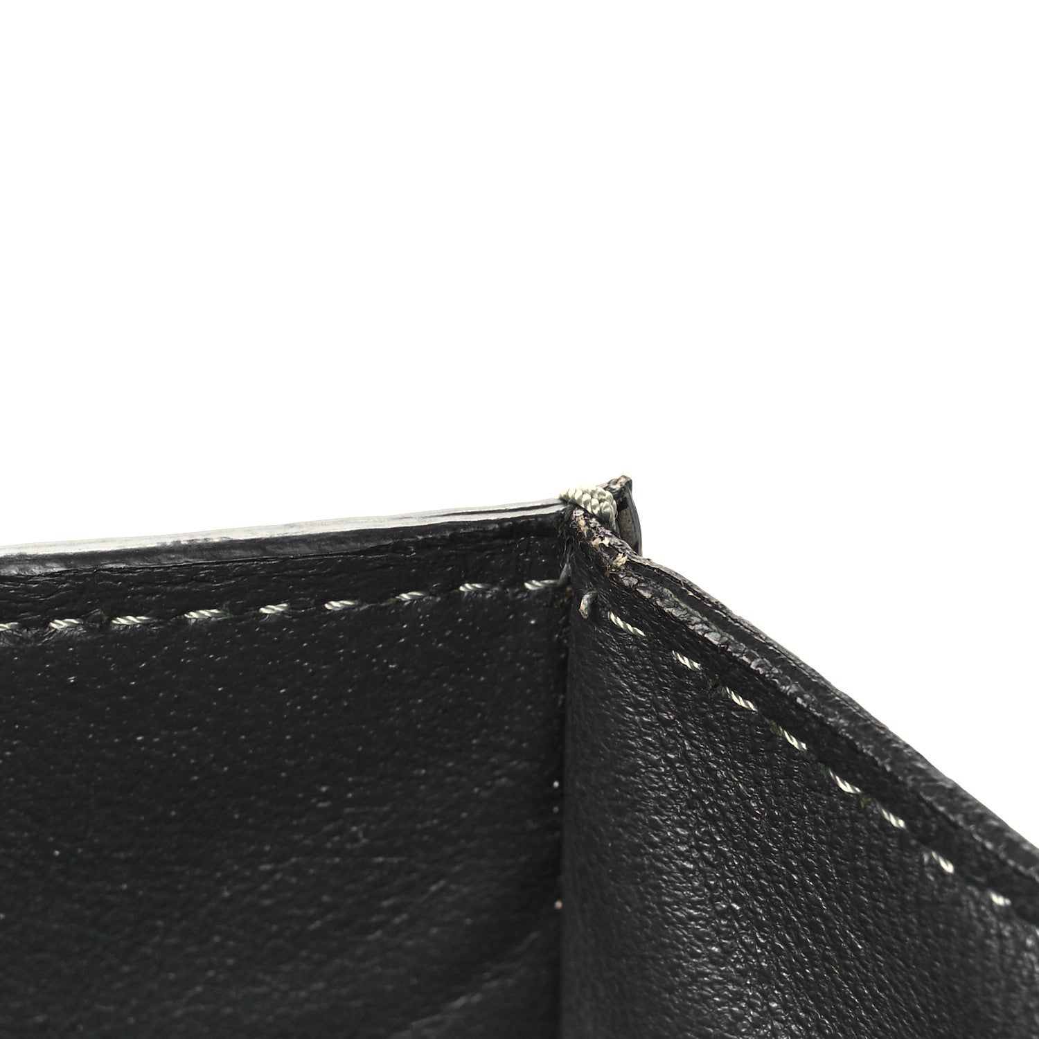 Celine Crocodile Embossed Nubuck Medium Phantom Luggage Grey 10 of 10