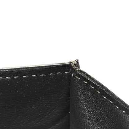 Celine Crocodile Embossed Nubuck Medium Phantom Luggage Grey 10 of 10