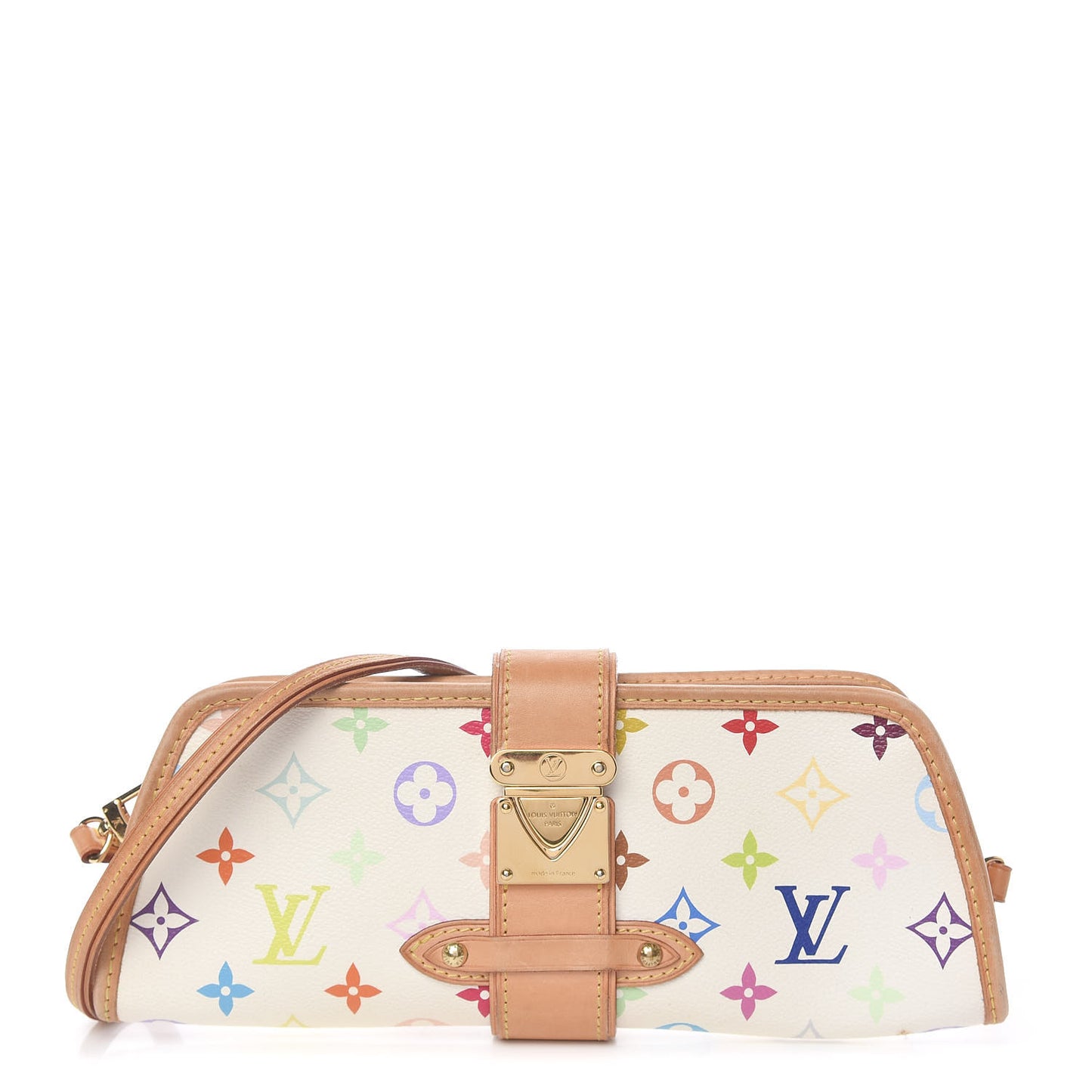 Monogram Multicolor Shirley White