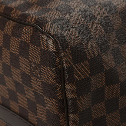 Louis Vuitton Damier Ebene Keepall Bandouliere 55 7 of 10