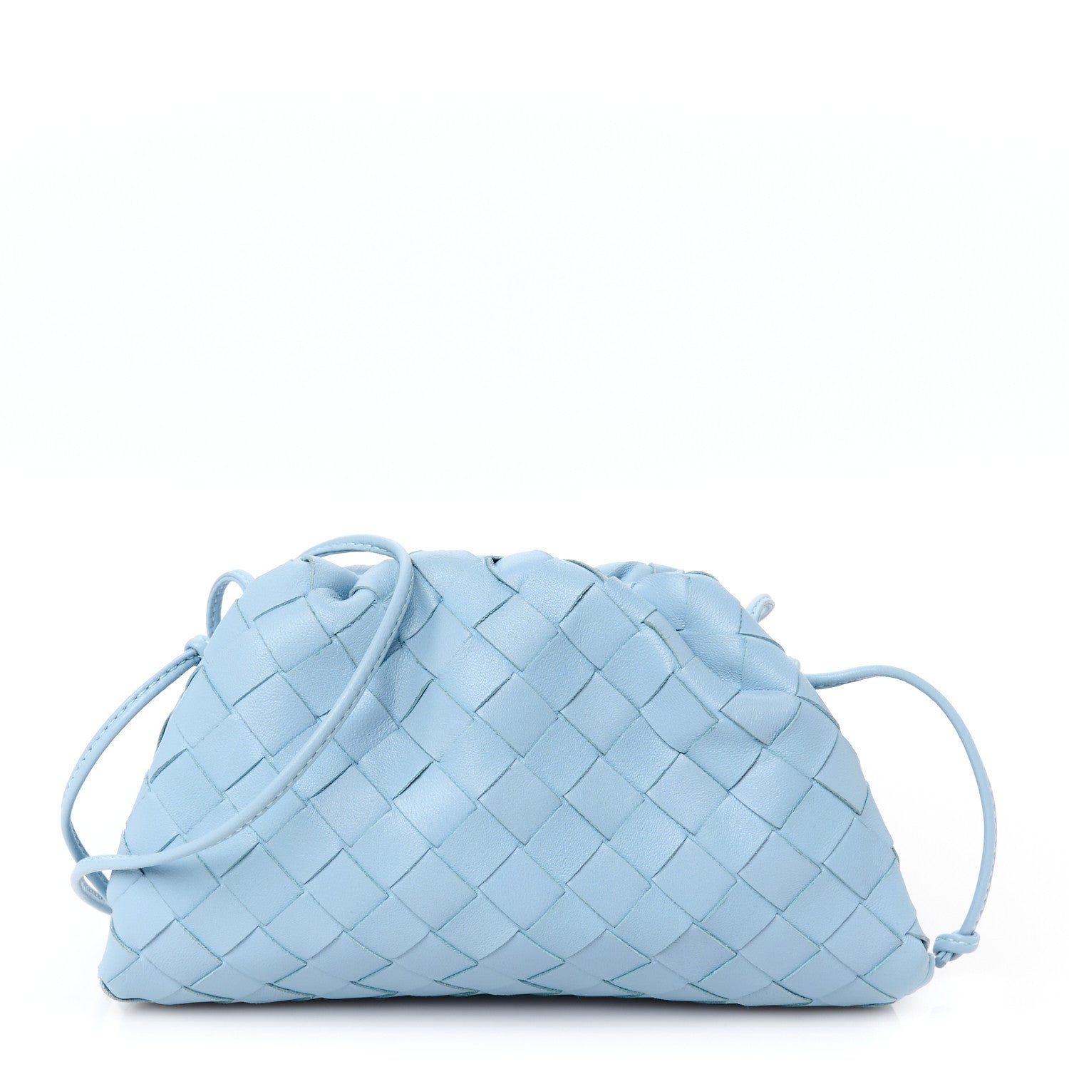 Bottega Veneta Nappa Intrecciato The Mini Pouch Ice 1 of 10