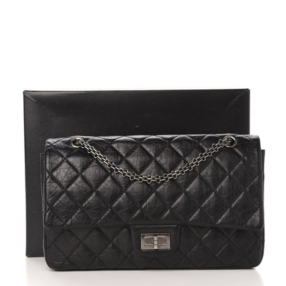 Chanel Aged Calfskin Quilted 2.55 Reissue 227 Flap Black 12 of 12