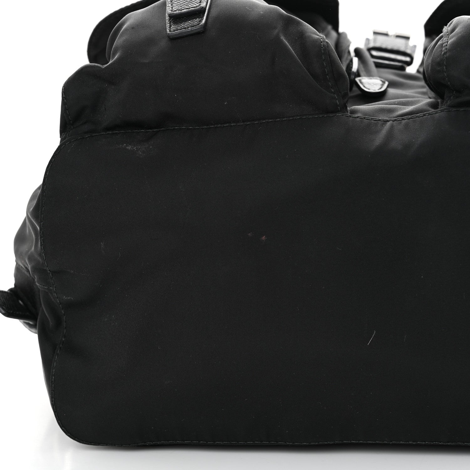 Prada Nylon Vela Medium Backpack Black 11 of 11