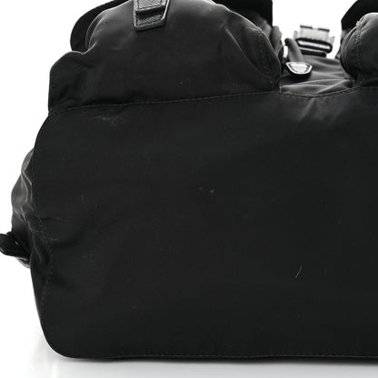 Prada Nylon Vela Medium Backpack Black 11 of 11