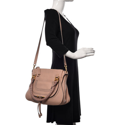Chloe Calfskin Medium Marcie Satchel Blush Nude 3 of 14