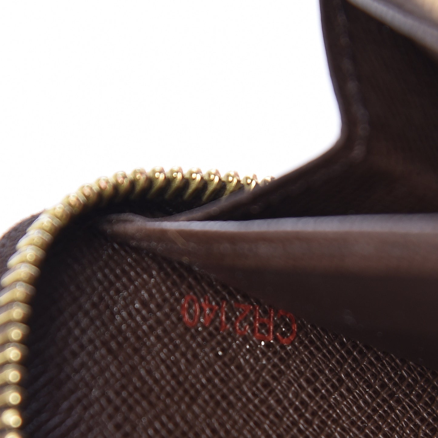 Damier Ebene Zippy Wallet