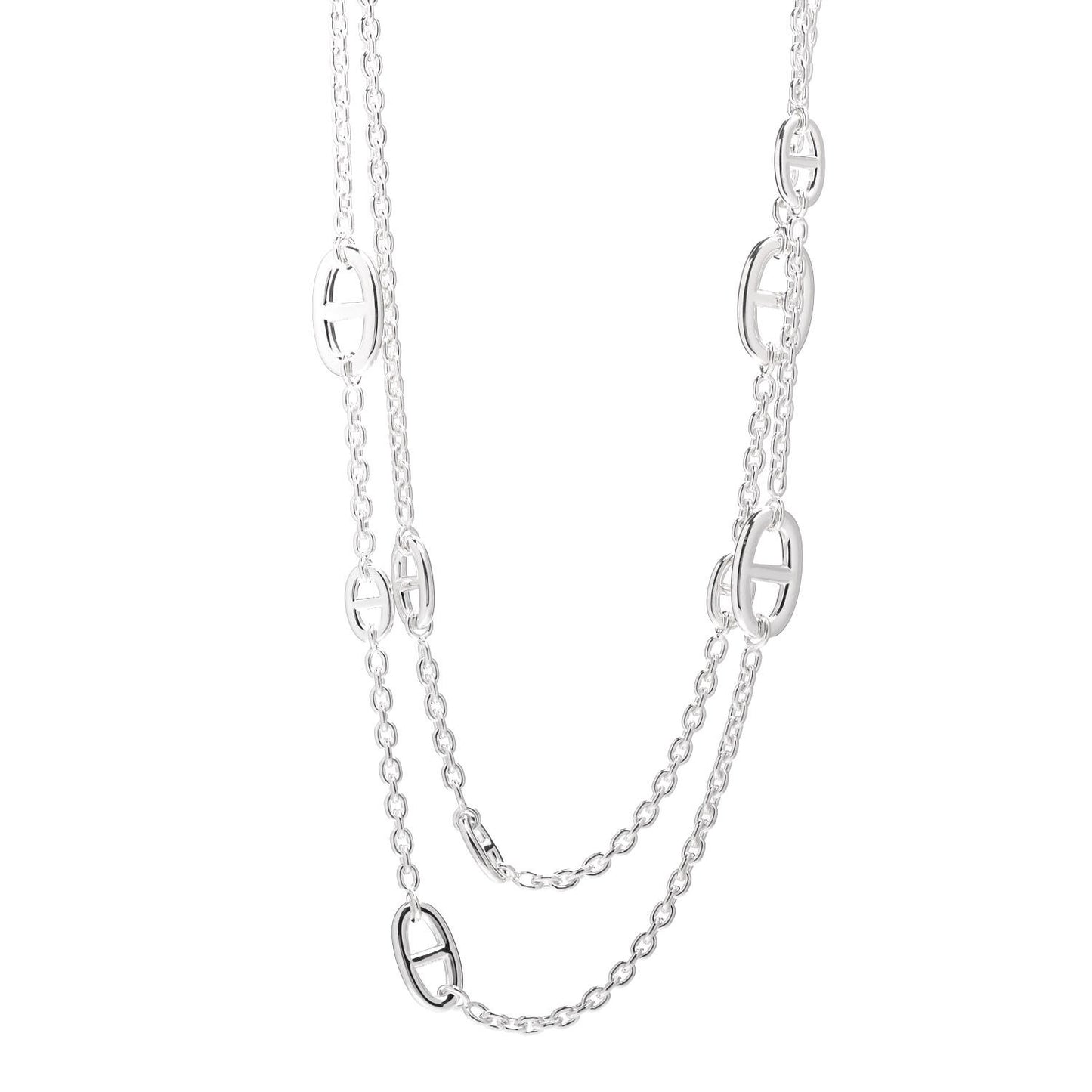 Sterling Silver Farandole Necklace 120