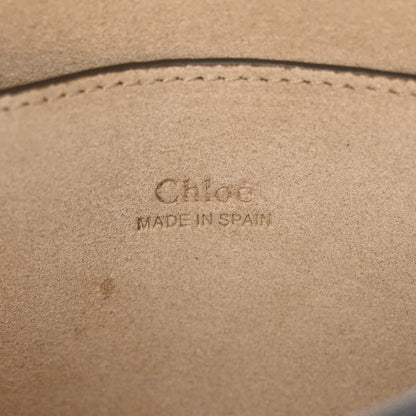 Chloe Suede Calfskin Small Faye Shoulder Bag Black 6 of 10