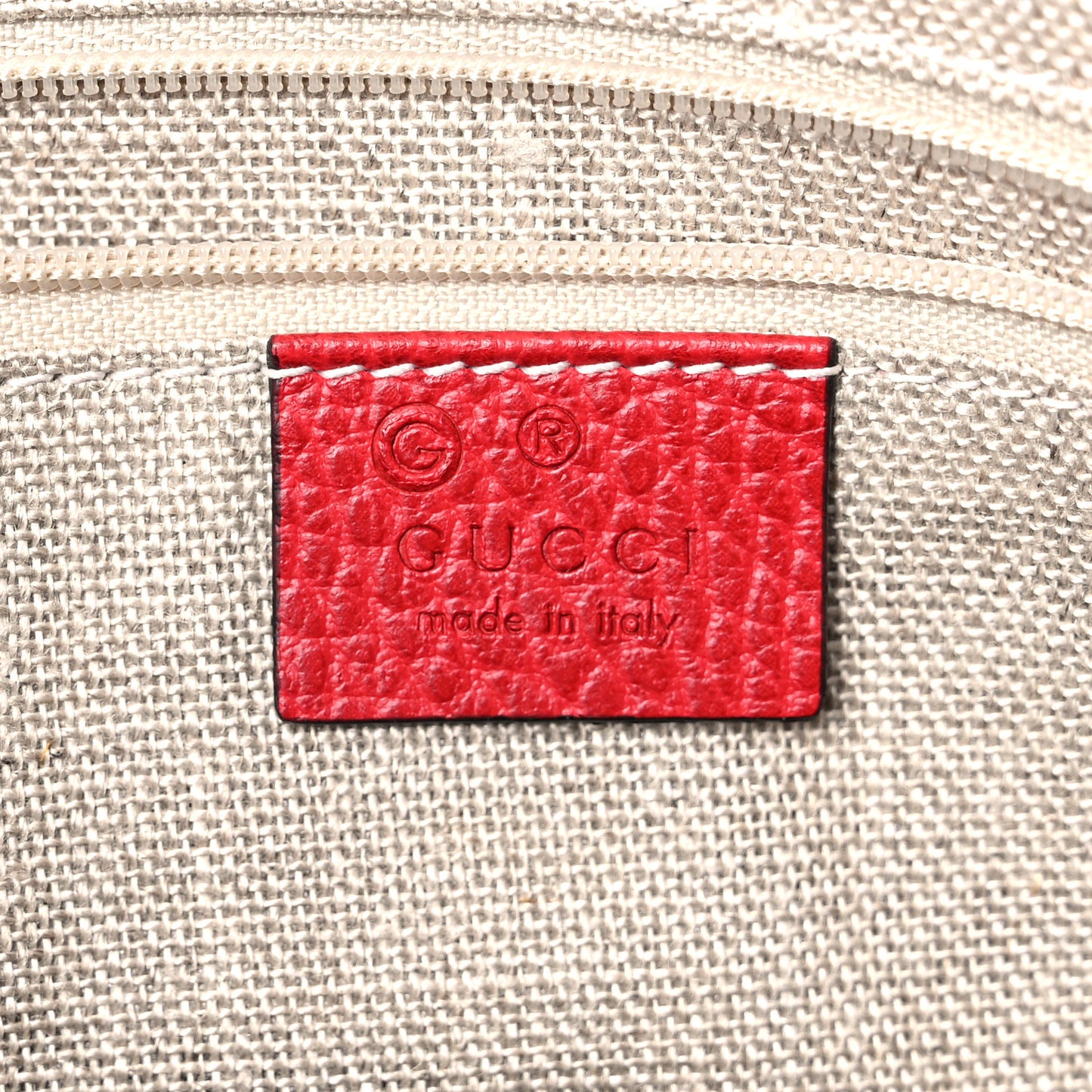 Monogram Medium Bree Shoulder Bag Red