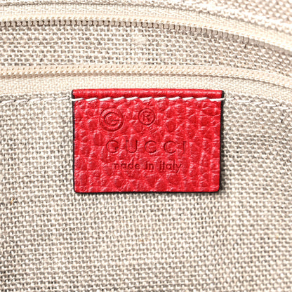 Gucci Monogram Medium Bree Shoulder Bag Red 6 of 14