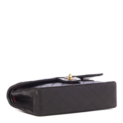 Chanel Lambskin Quilted Medium Double Flap Black 3 of 9