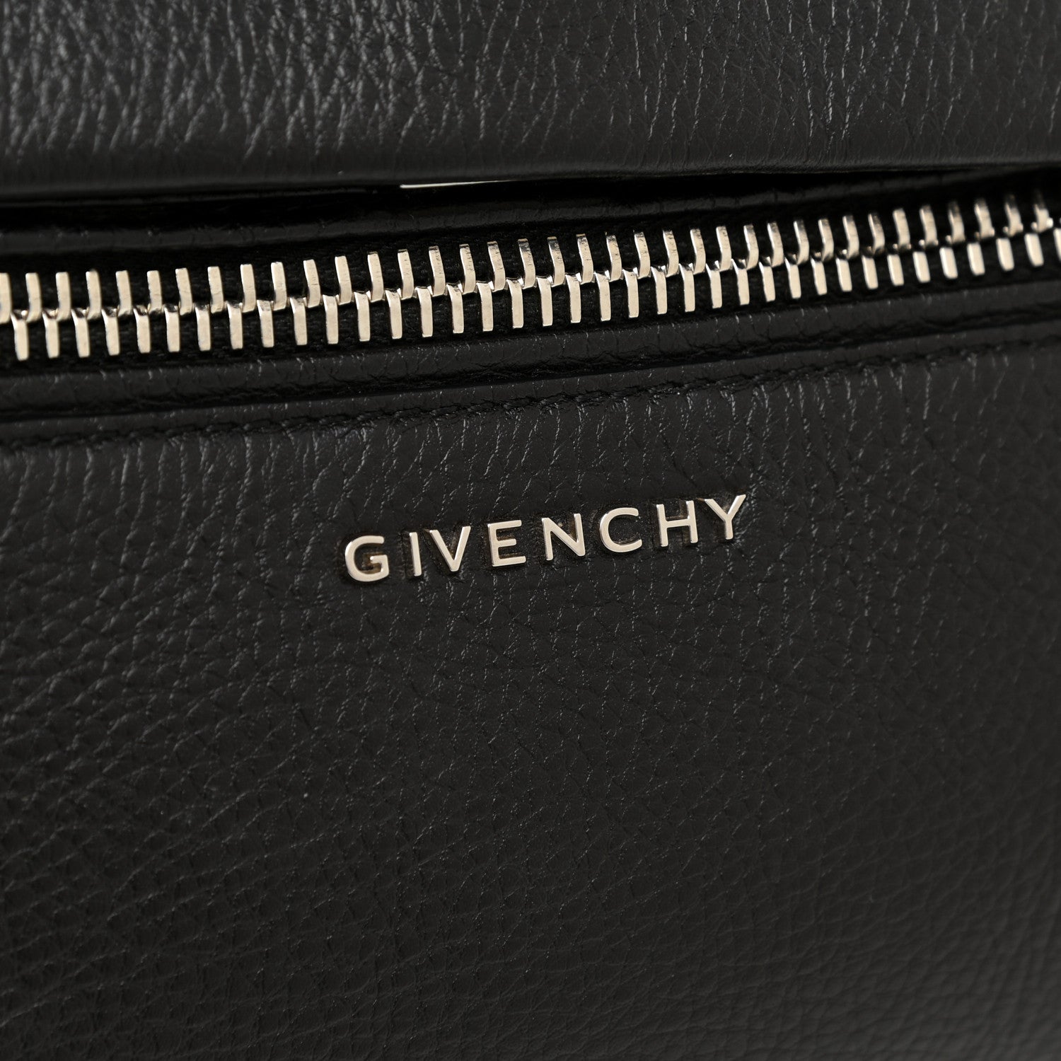 Givenchy Pebbled Calfskin Small Pandora Pure Flap Bag Dark Brown 28 of 30