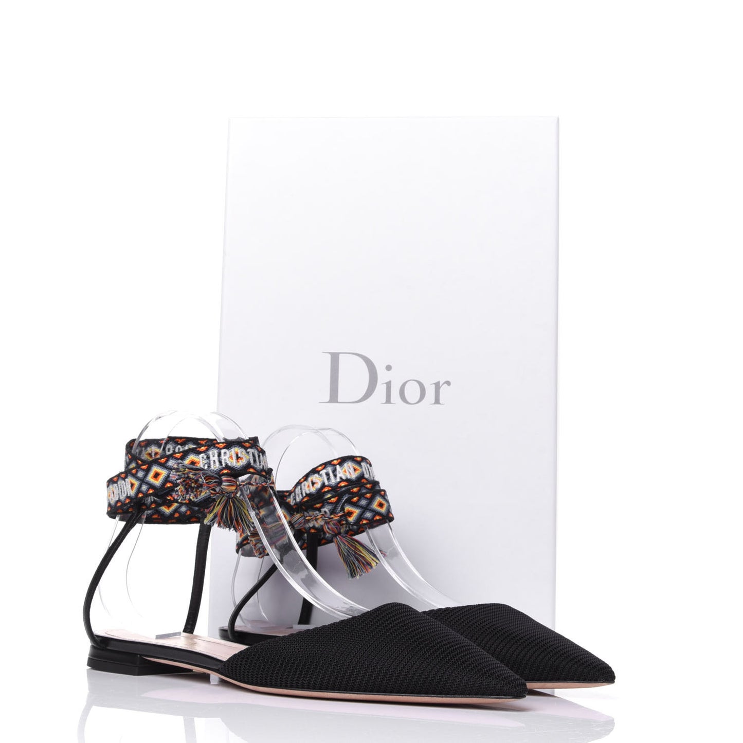 Fabric J'adior IT Flat 37.5 Black Blue