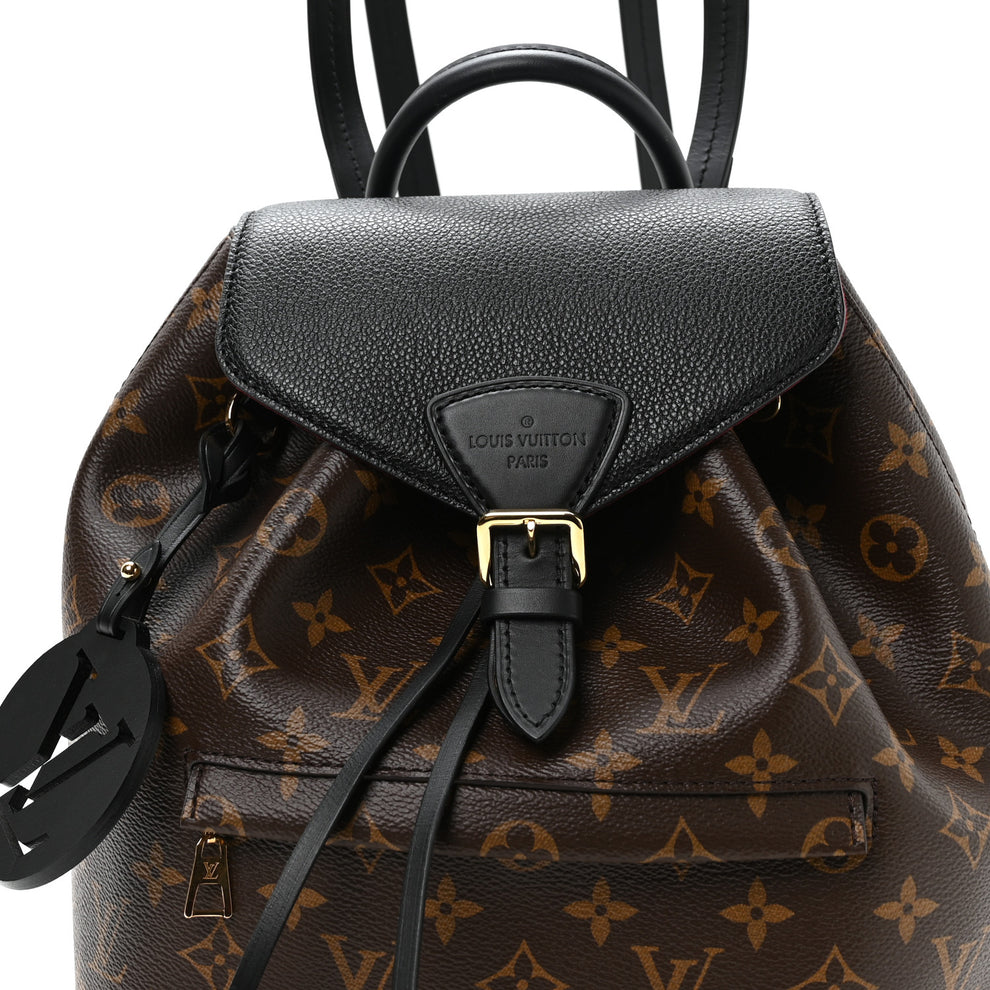 Louis Vuitton Monogram Montsouris PM Black 1989862 – FASHIONPHILE