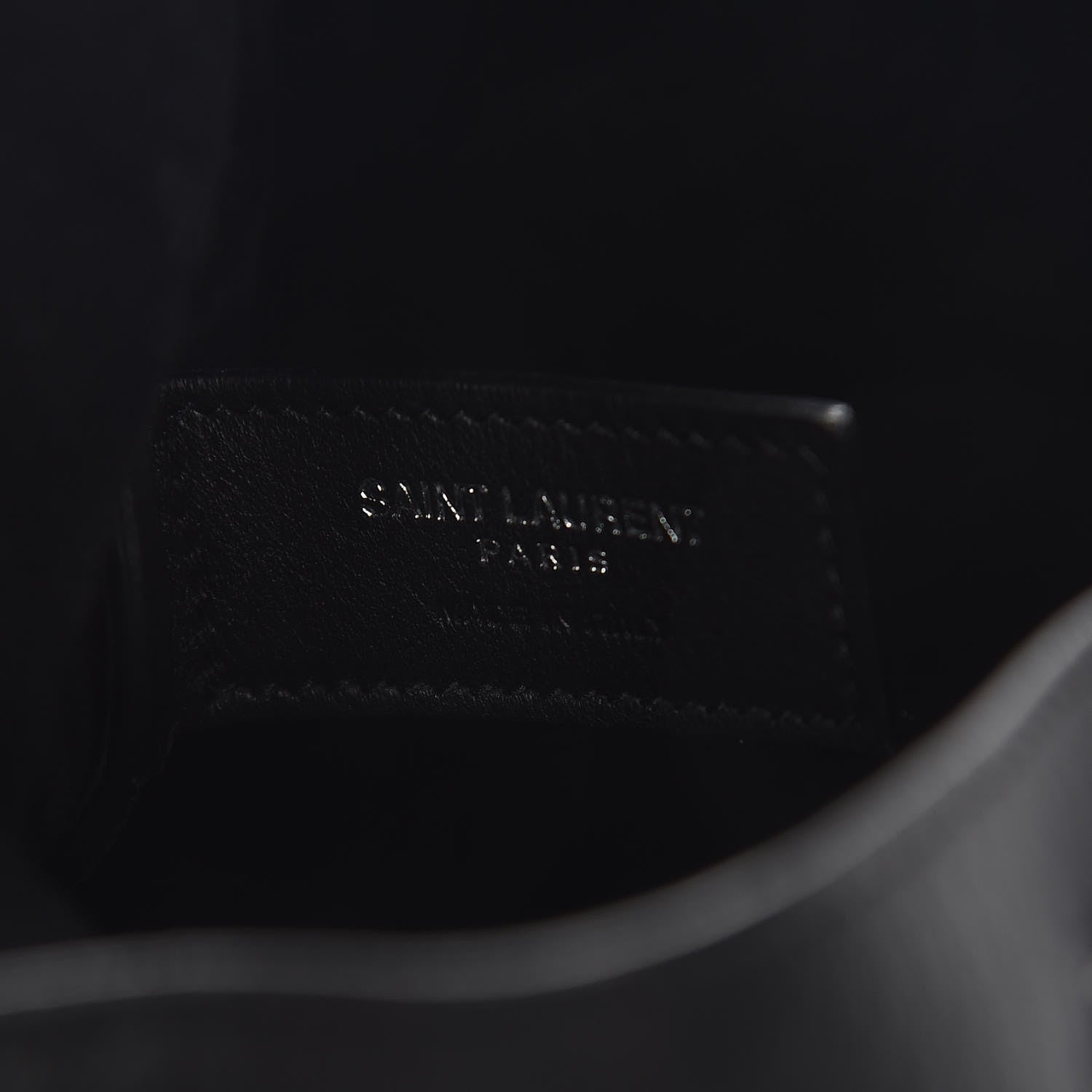 Saint Laurent Calfskin Medium Jen Black 8 of 10